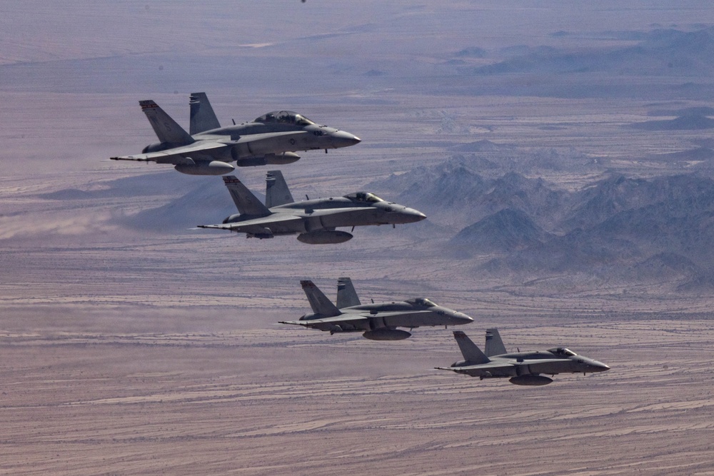 I MEF and 3d MAW CG Flight