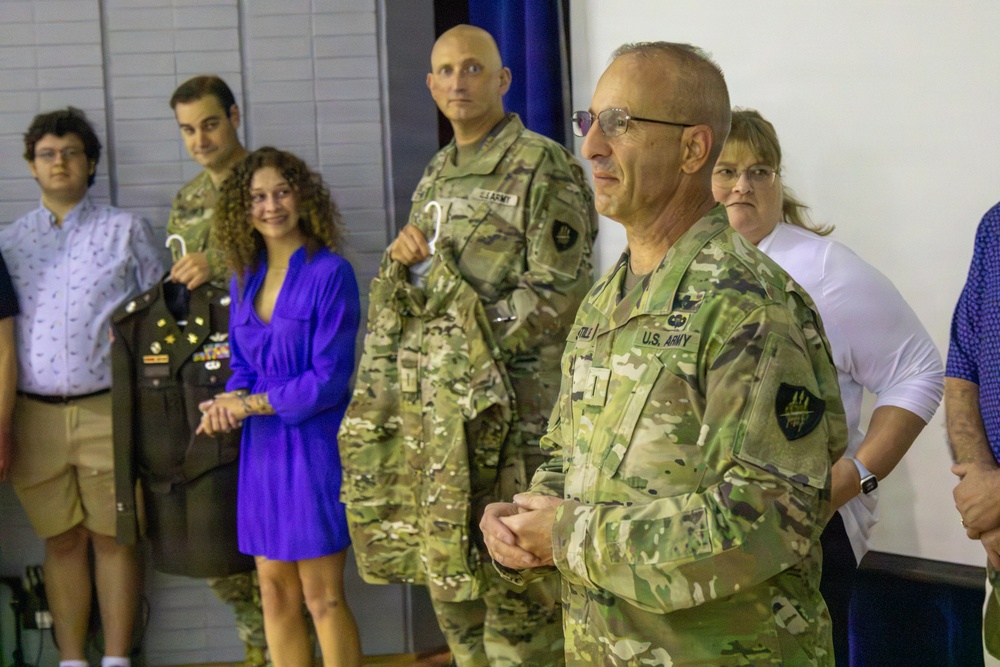 Chief Warrant Officer 5 Russell Sottile's Promotion Ceremony