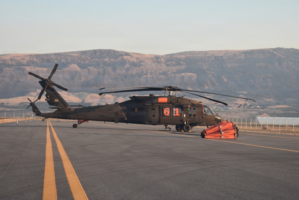 Washington National Guard Continues Month-Long Wildfire Response