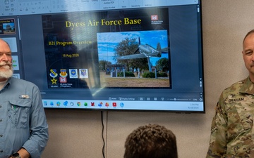USACE commanding general visits Dyess AFB