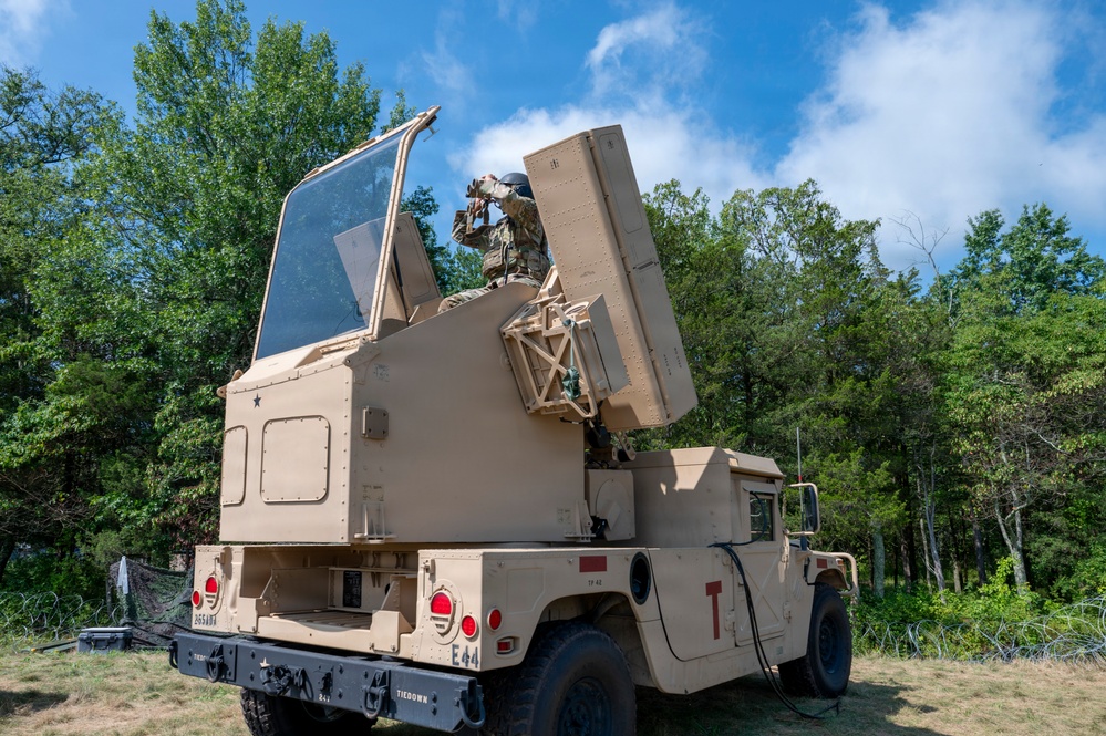 NORAD Temporary Flight Restriction enforcement mission in Bedminster, New Jersey