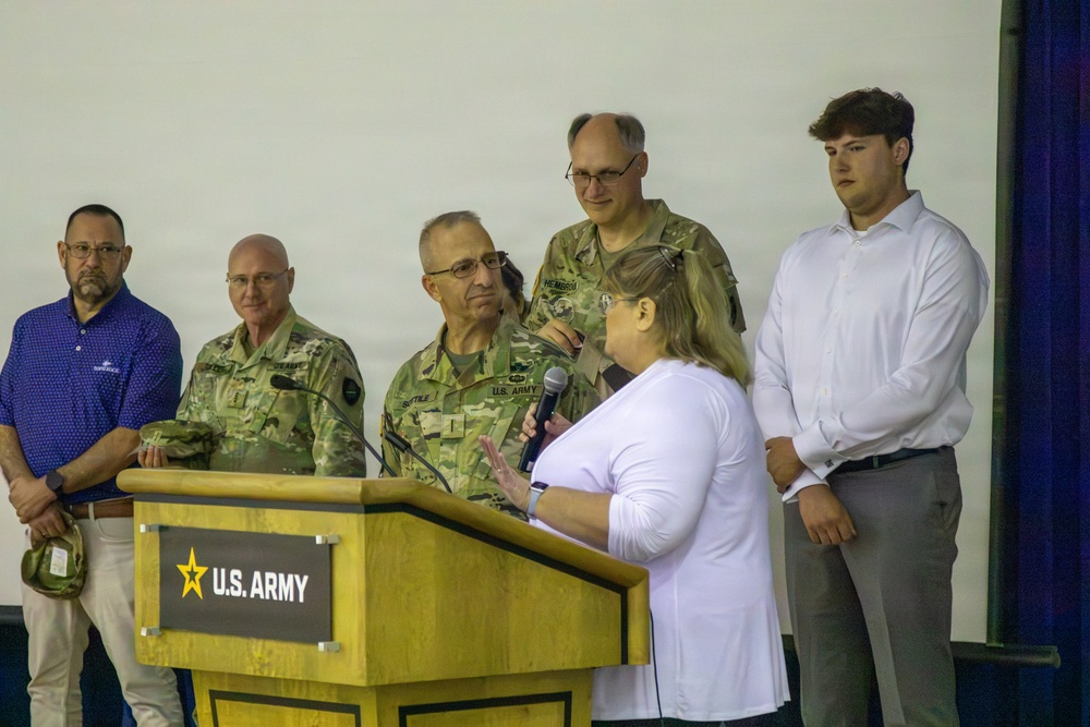 Chief Warrant Officer 5 Russell Sottile's Promotion Ceremony
