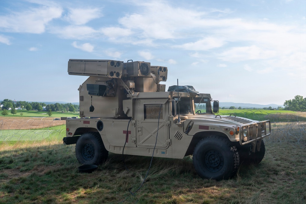 NORAD Temporary Flight Restriction enforcement mission in Bedminster, New Jersey