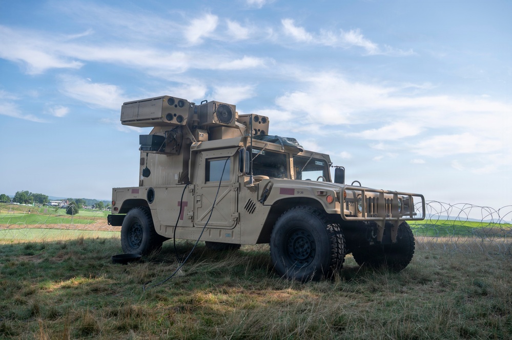 NORAD Temporary Flight Restriction enforcement mission in Bedminster, New Jersey
