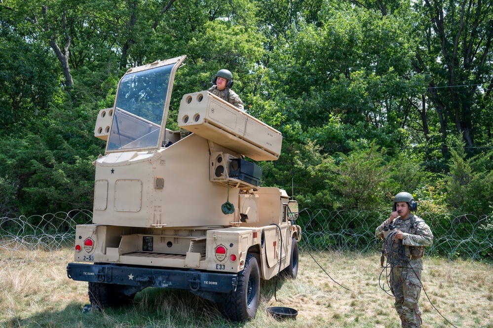 NORAD Temporary Flight Restriction enforcement mission in Bedminster, New Jersey