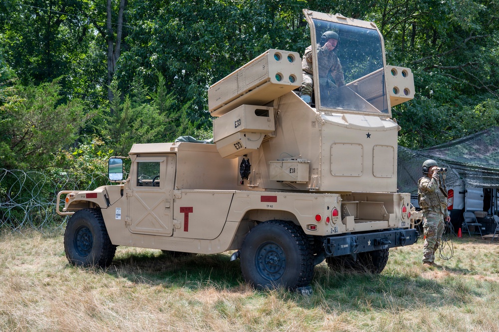 NORAD Temporary Flight Restriction enforcement mission in Bedminster, New Jersey