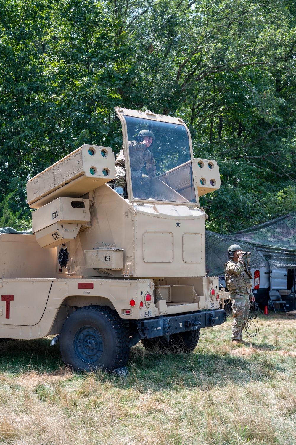 NORAD Temporary Flight Restriction enforcement mission in Bedminster, New Jersey
