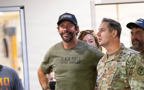 Travis Pastrana Visits Walter Reed