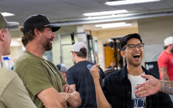 Travis Pastrana Visits Walter Reed