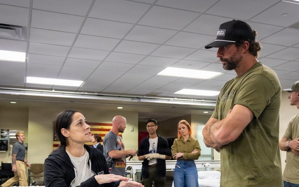Travis Pastrana Visits Walter Reed