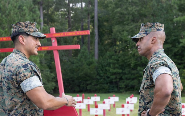 Brig. Gen. Ingram Tours Ashley Kennels