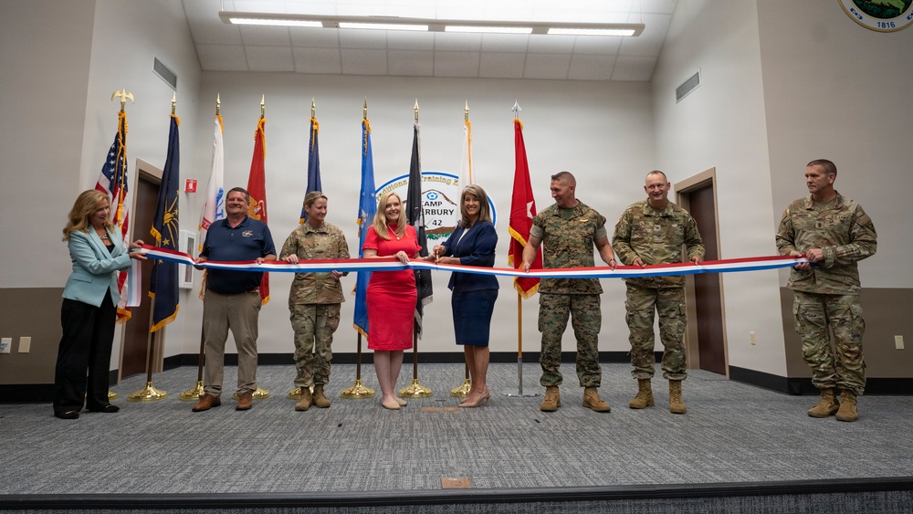 U.S. Navy and Indiana National Guard unveil nation’s first sled track capability to accelerate defense innovation