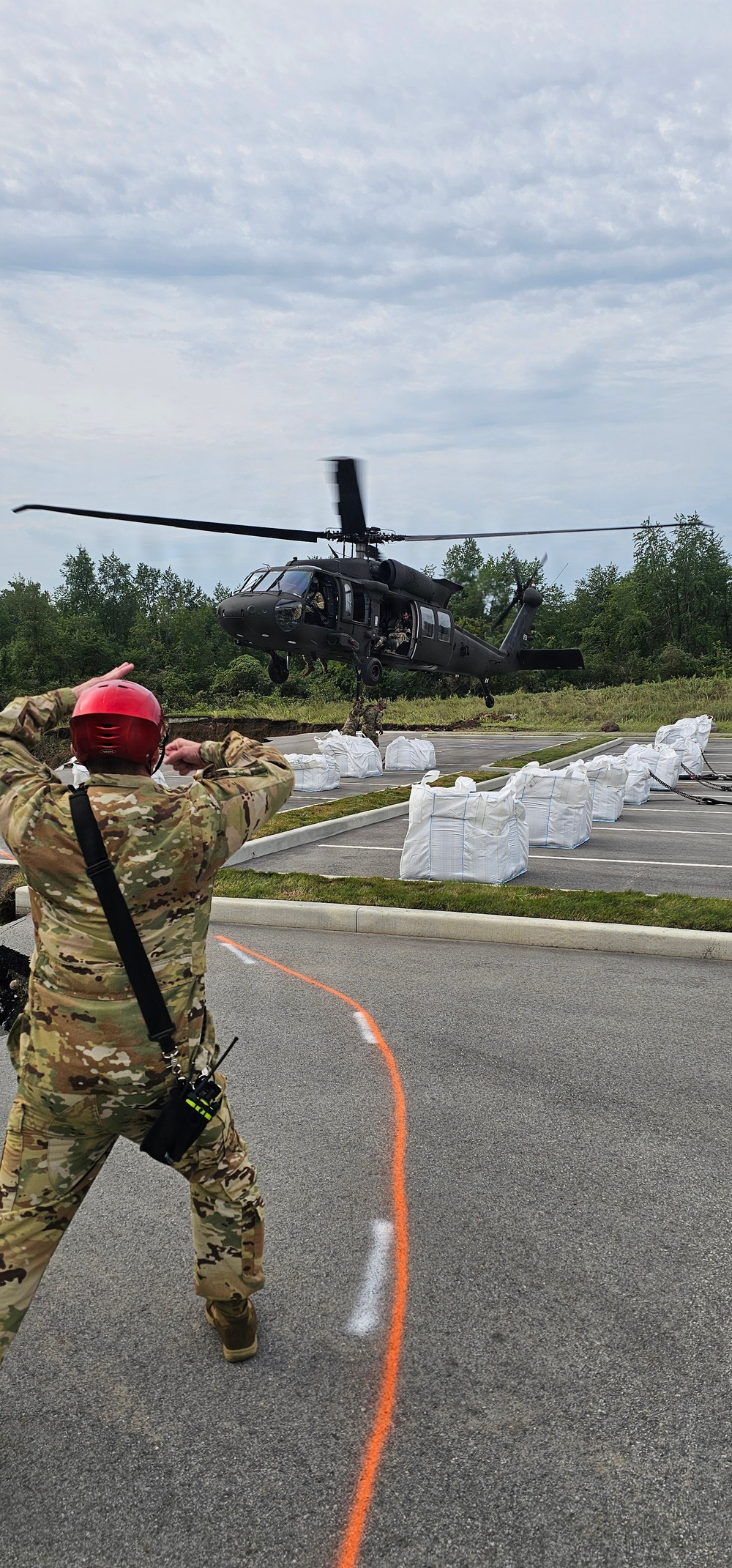 Indiana National Guardsmen answer governor's call to assist in storm relief efforts