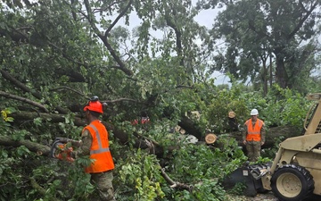 Indiana National Guardsmen answer governor's call to assist in storm relief efforts