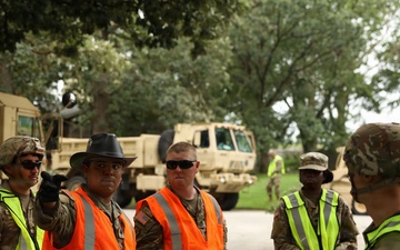 Indiana National Guard answer governor's call to assist in storm relief efforts