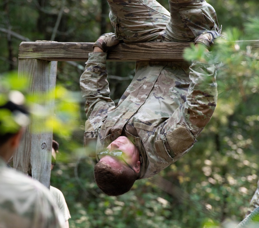 327th Military Police Battalion tackles Confidence Course at Fort McCoy