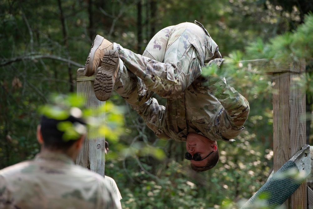 327th Military Police Battalion tackles Confidence Course at Fort McCoy