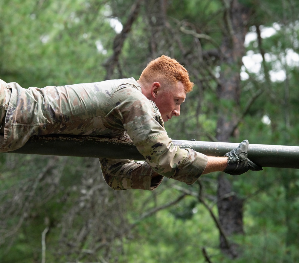 327th Military Police Battalion tackles Confidence Course at Fort McCoy