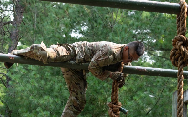 327th Military Police Battalion tackles Confidence Course at Fort McCoy
