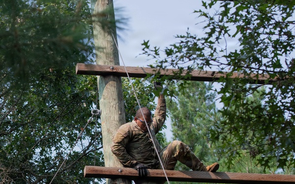 327th Military Police Battalion tackles Confidence Course at Fort McCoy