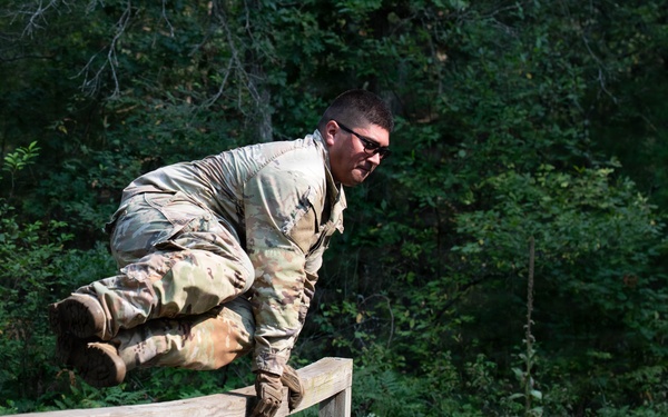 327th Military Police Battalion tackles Confidence Course at Fort McCoy