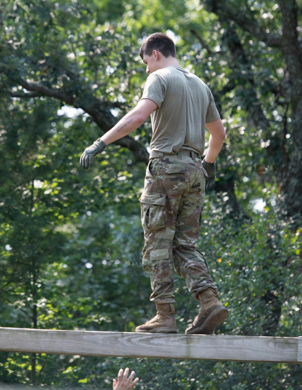 327th Military Police Battalion tackles Confidence Course at Fort McCoy