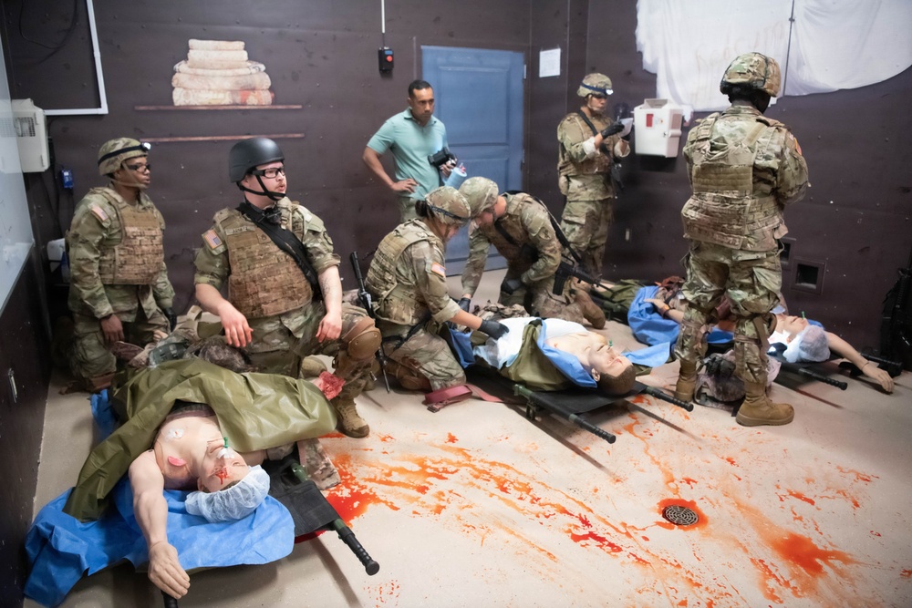 327th Miltary Police Battalion training at Fort McCoy MSTC