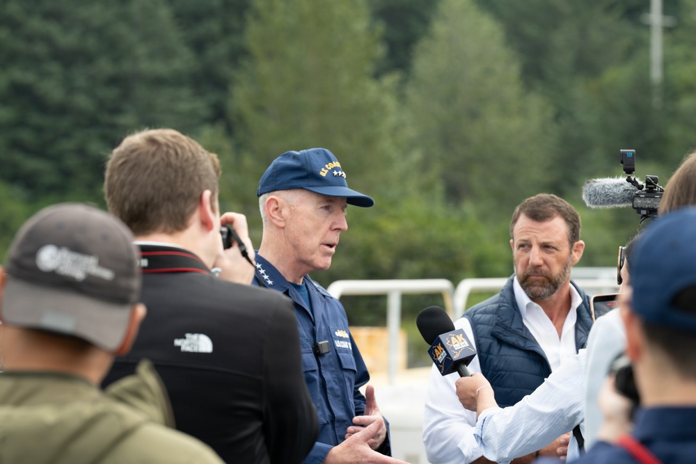 Coast Guard commandant, Department of Homeland Security secretary visit Kodiak