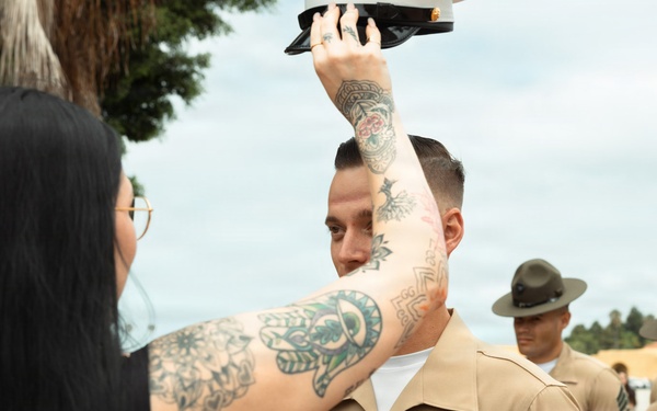 Drill Instructor Tour Completion Ceremony