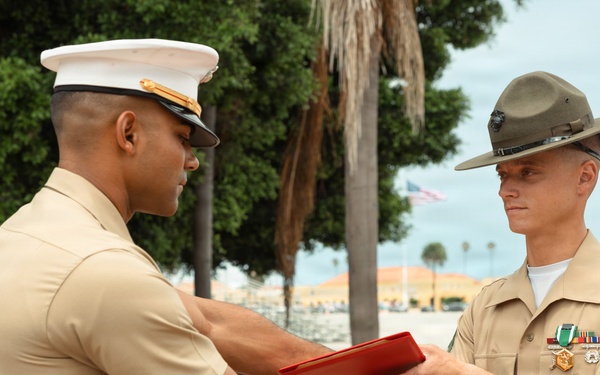 Drill Instructor Tour Completion Ceremony