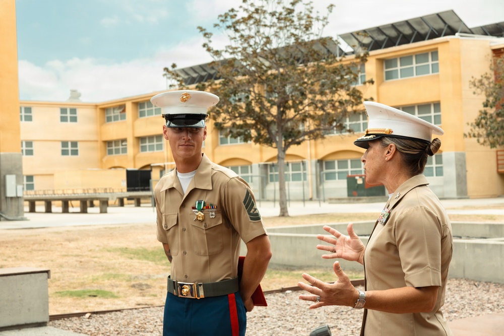 Drill Instructor Tour Completion Ceremony