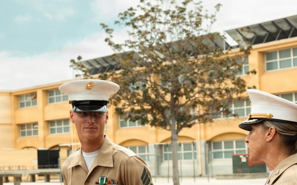 Drill Instructor Tour Completion Ceremony