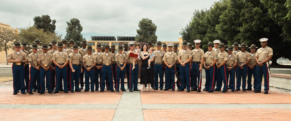 Drill Instructor Tour Completion Ceremony