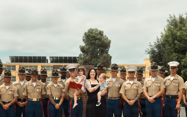 Drill Instructor Tour Completion Ceremony
