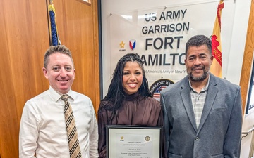 Fort Hamilton Fellow Graduates Early, Strengthens Garrison Readiness