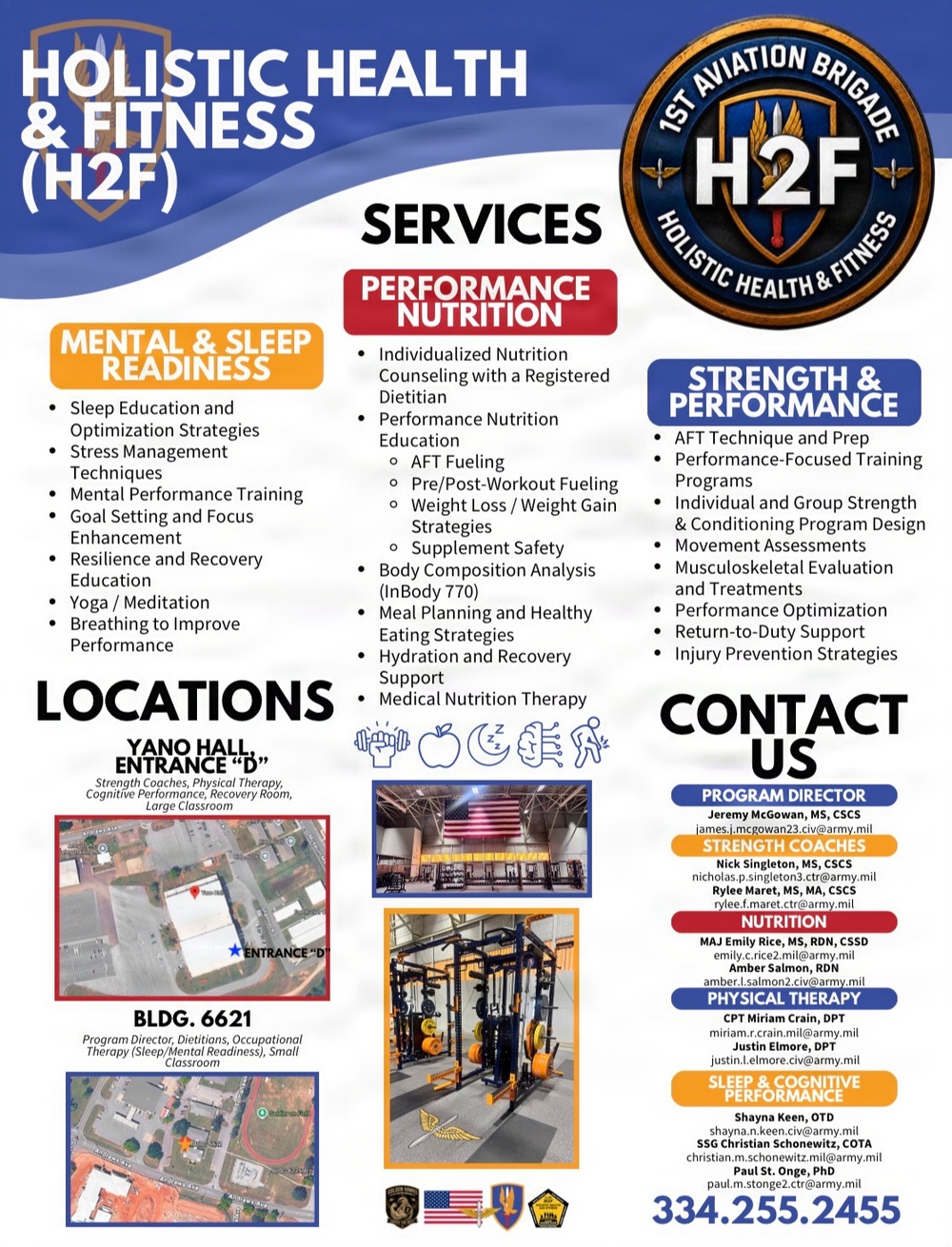 H2F Strengthens Warfighters on Fort Rucker