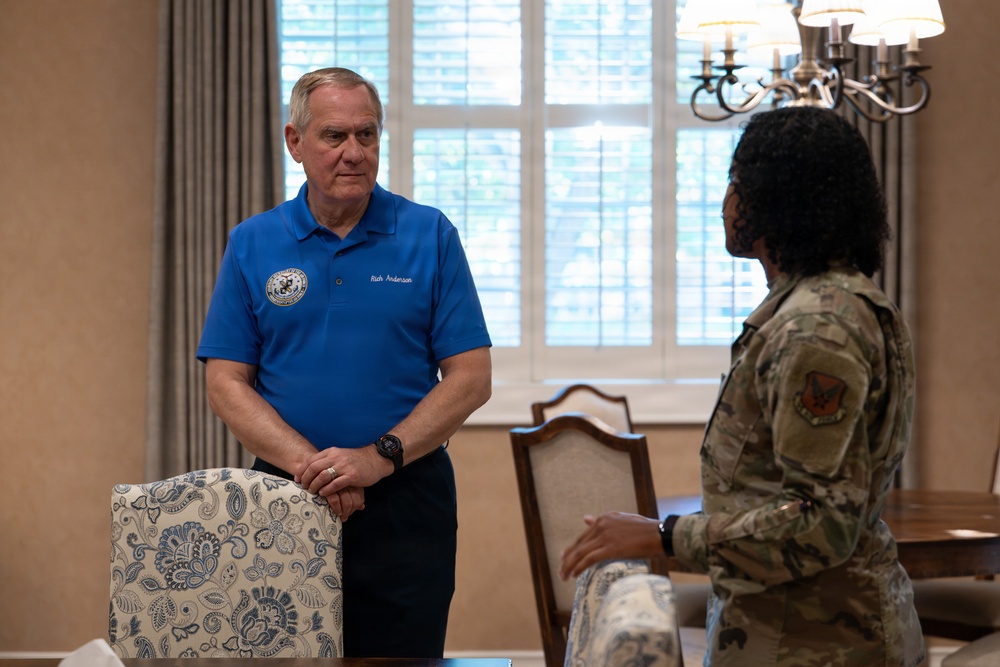 Air Force Leaders Receive AFMAO Orientation at Dover AFB