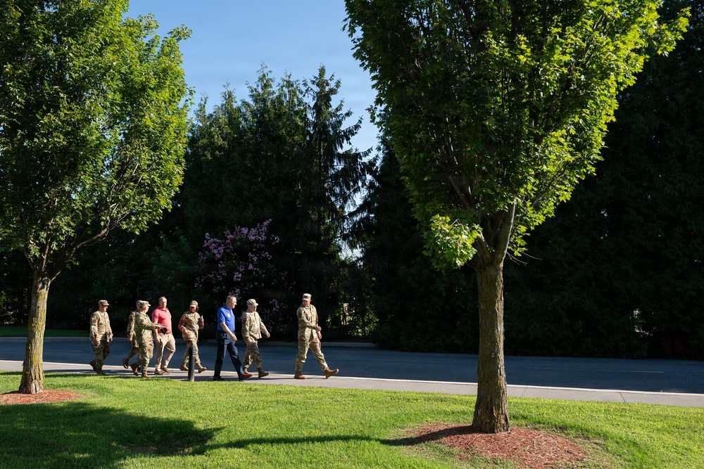 Air Force Leaders Receive AFMAO Orientation at Dover AFB