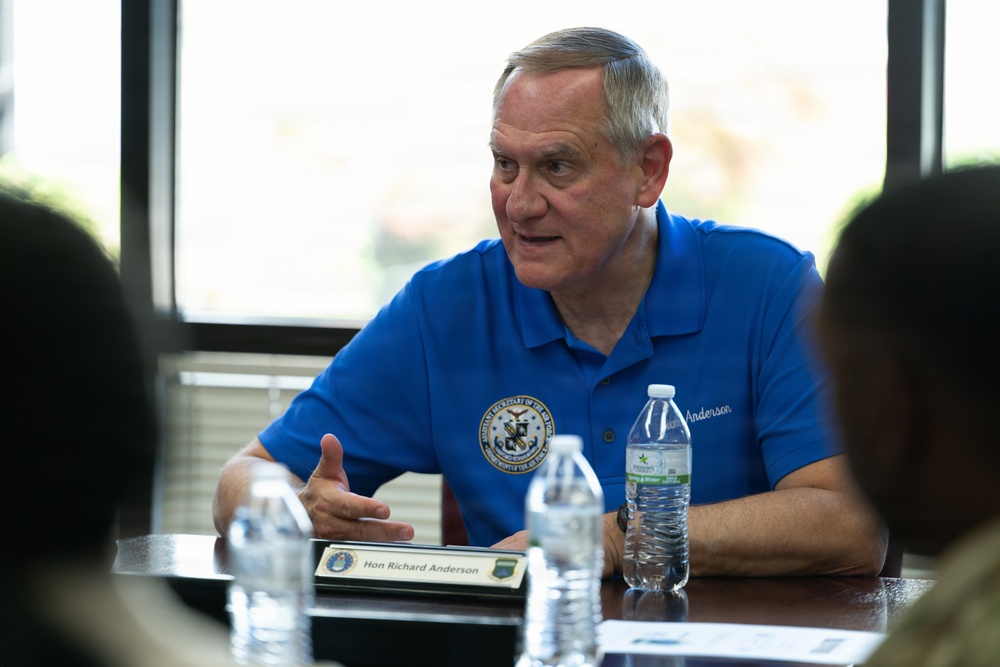 Air Force Leaders Receive AFMAO Orientation at Dover AFB
