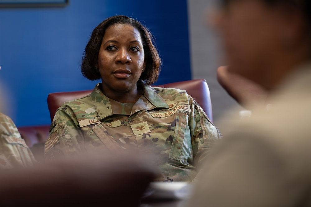 Air Force Leaders Receive AFMAO Orientation at Dover AFB