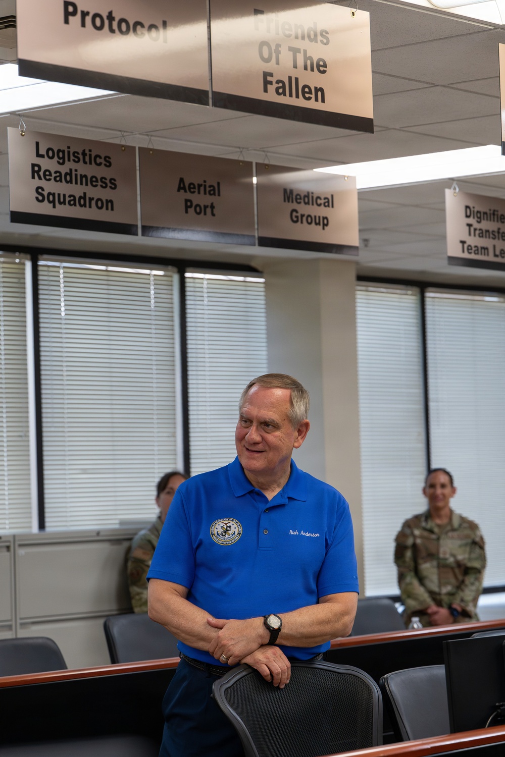 Air Force Leaders Receive AFMAO Orientation at Dover AFB