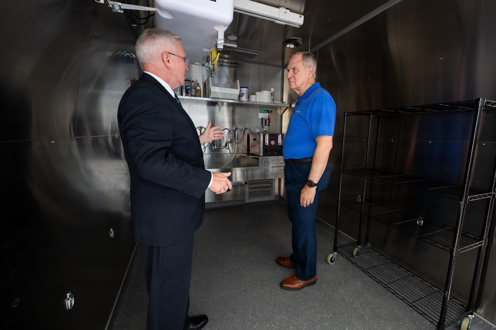 Air Force Leaders Receive AFMAO Orientation at Dover AFB