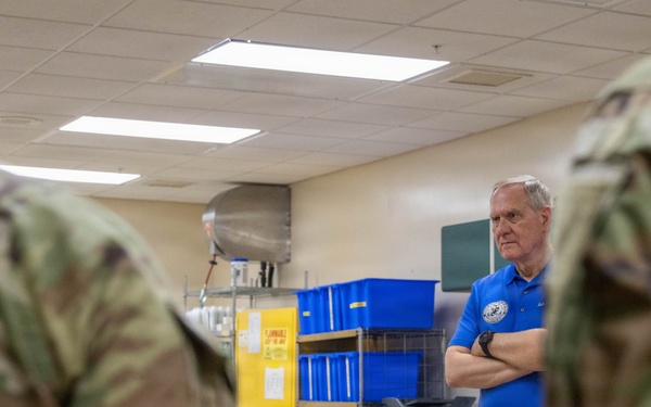 Air Force Leaders Receive AFMAO Orientation at Dover AFB