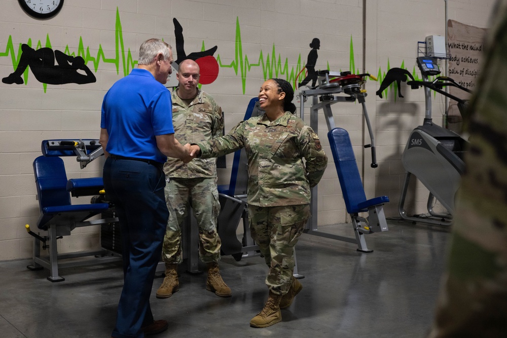 Air Force Leaders Receive AFMAO Orientation at Dover AFB