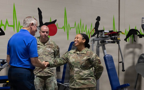 Air Force Leaders Receive AFMAO Orientation at Dover AFB