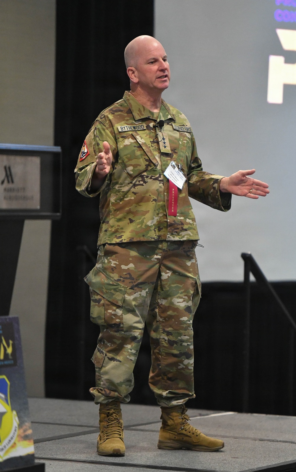 U.S. Space Force Lt. Gen. Dennis Bythewood Addresses Professional Aerospace Contractors Association of New Mexico