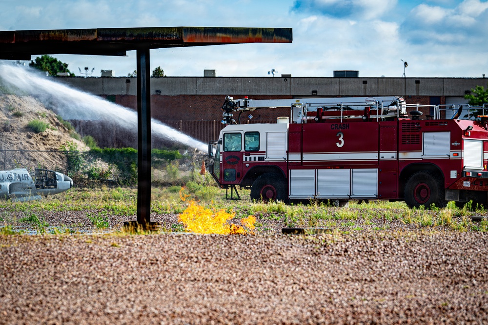 Peterson Space Force Base firefighters strengthen readiness during exercise with mutual aid partners
