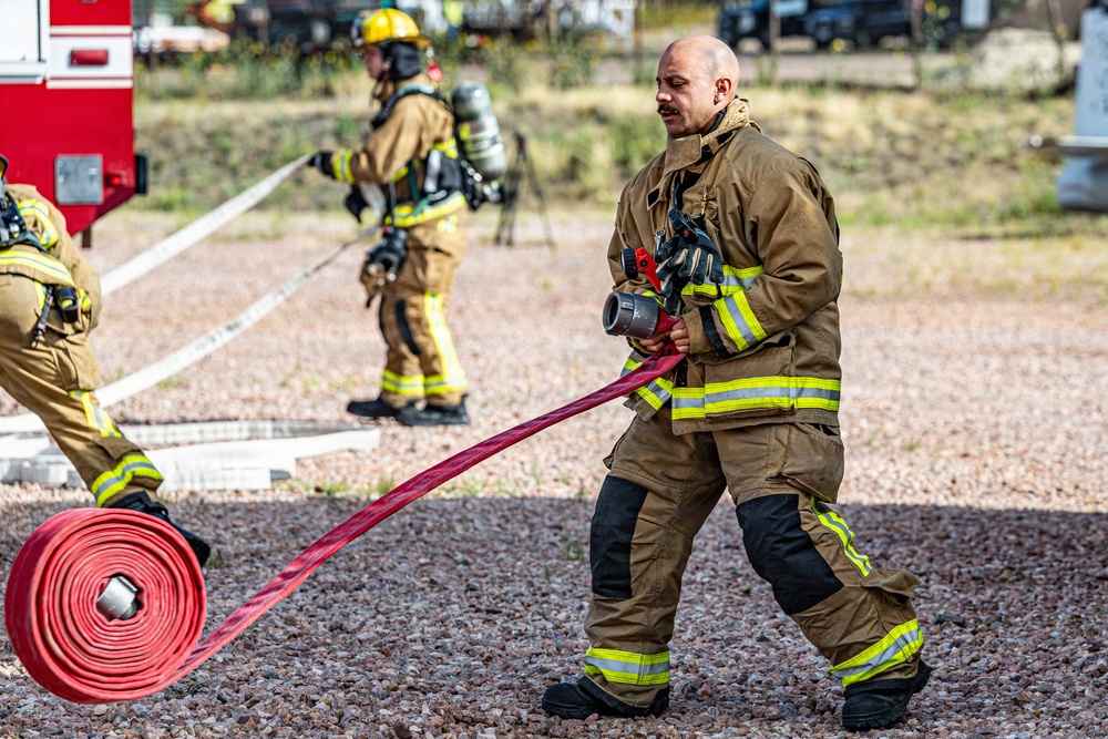 Peterson Space Force Base firefighters strengthen readiness during exercise with mutual aid partners