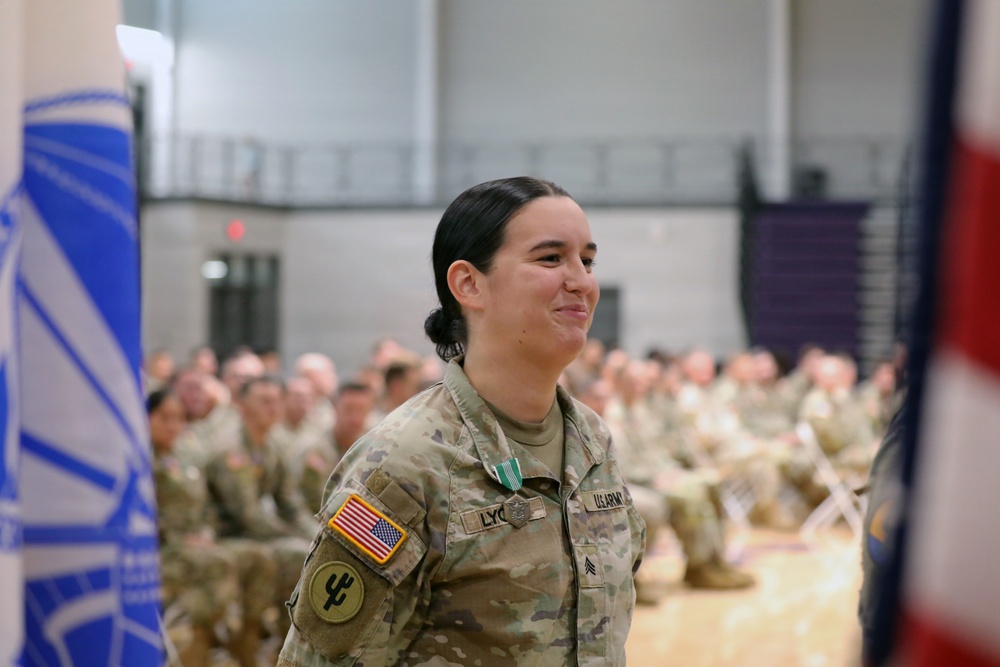 103rd Sustainment Command (Expeditionary) Marks Return Home During Redeployment Ceremony in Norwalk