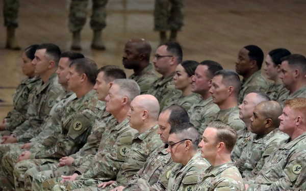 103rd Sustainment Command (Expeditionary) Marks Return Home During Redeployment Ceremony in Norwalk